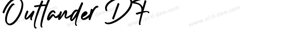 Outlander DF字体转换